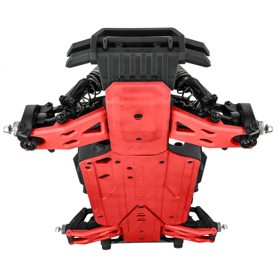 Pro-Line PRO639507 Bash Armor F/R Skid Plates Red for ARRMA 3S Vehicles - Image 2 of 4