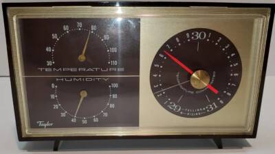 Humidity B2 Taylor Instrument Company Barometer Vintage Temperature Humidity B2 | eBay