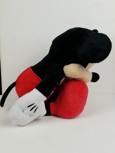 Disney Mickey Mouse Hearts Heart Bow Tie 16” Plush with tags just play love - Picture 8 of 12