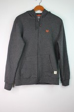 Mens Chaps The Everyday Fleece Full-Zip Hooded Jacket Grey Size Small