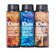 REDKEN 10  MINUTE MIN Color Gels Permanent Li...
