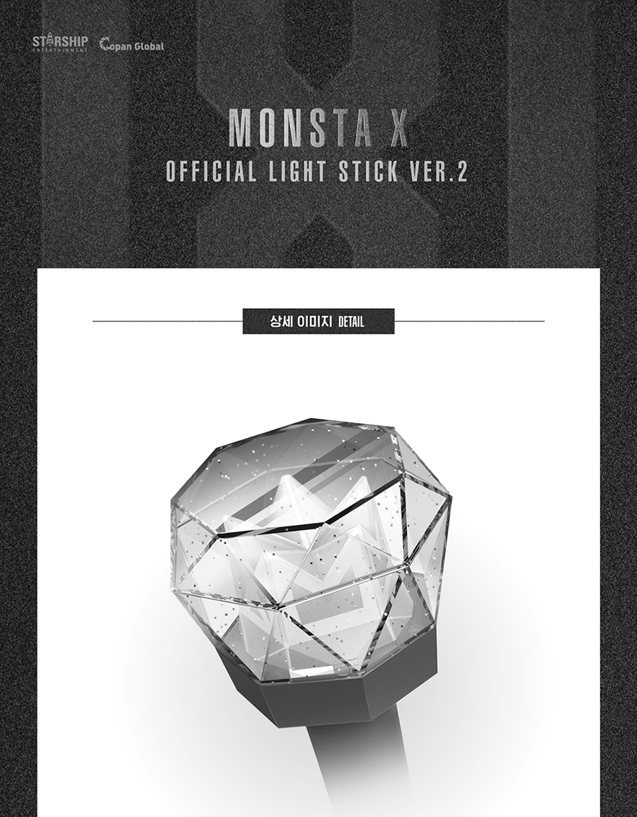 MONSTA X]-MONSTA X OFFICIAL LIGHT STICK VER.2 SEALED | eBay