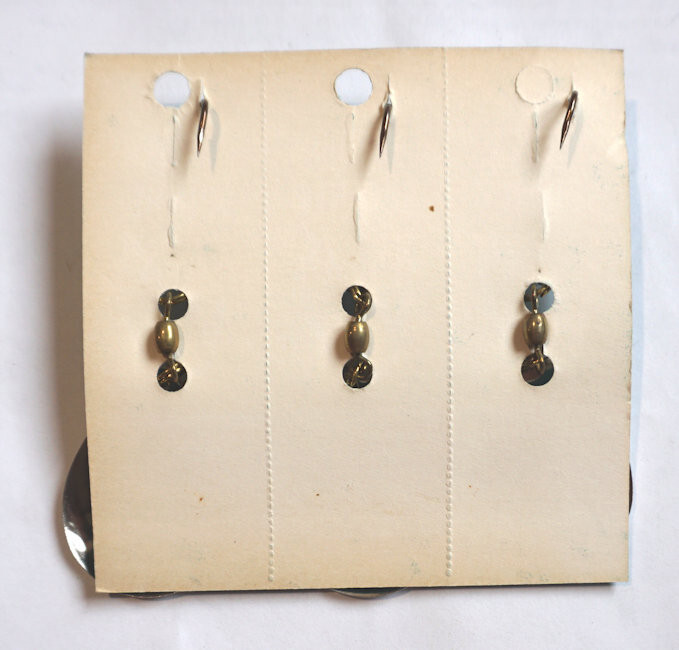 Weber Colorado Spinners, TOTAL OF 12 LURES, Size 4 Blade, Nickel, USA Made #N3 - Image 4