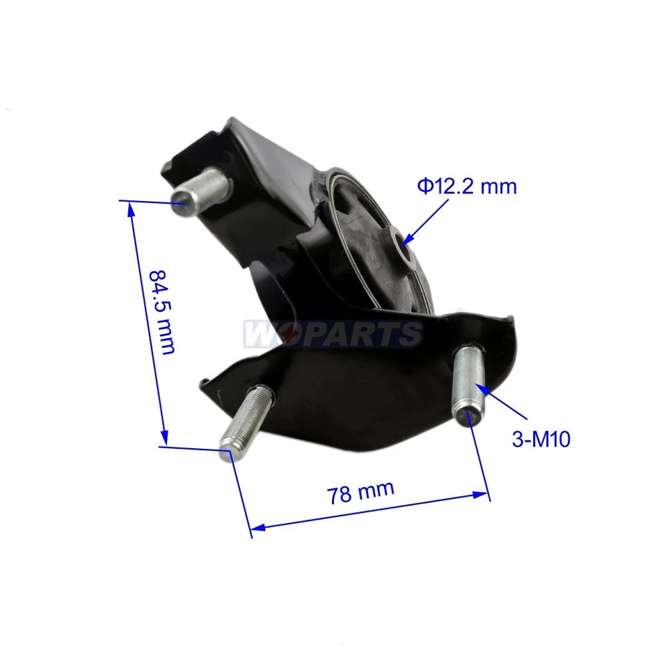 Motor de motor de 4 piezas &amp; montaje de transmisión manual apto para Toyota Corolla 1993-1997 1,6 L  Foto 4 de 4