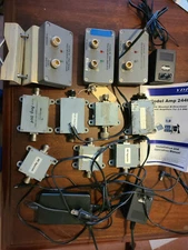 Lot of 2.4 GHZ Pole Mounted Bi-Di Power Linear Amplifier & Power Injector