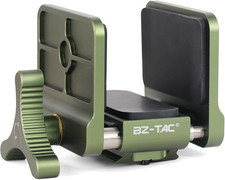Universal Gun Rifle Clamp Shooting Tripod Rest with Arca-Swiss Rail 1/4" 3/8" Sc