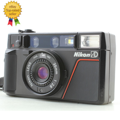 READ!!【NEAR MINT】 Nikon L35 AD ISO 1000 Pikaichi Point & Shoot From Camera JAPAN