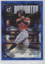 2018 Panini Donruss Dominators Blue 197/249 Jose Altuve #D2 1u0