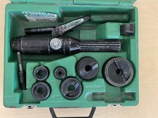 Greenlee 7804SB / 7806SB Quick Draw Hydraulic Punch Driver Knockout Set #2963
