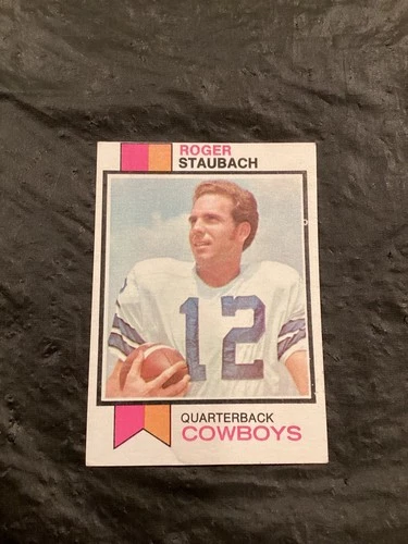 1973 Topps FB - #475 Roger Staubach/Cowboys VG/EX