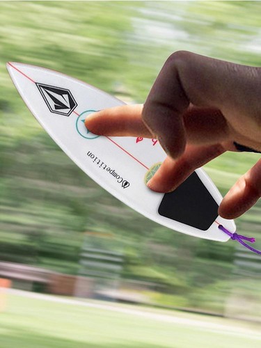 Finger Surfboard Cool Fingerboard Toy Surf the Wind Plastic Mini Board Portable - Picture 11 of 11