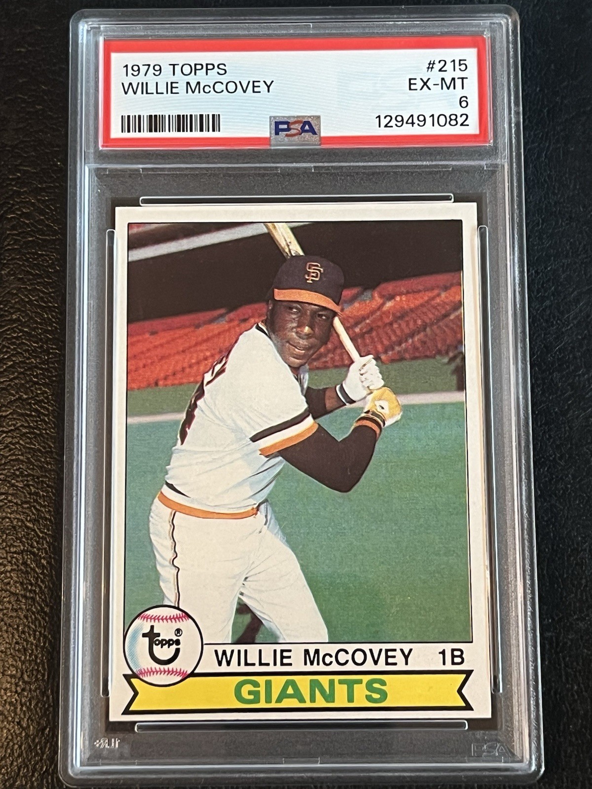 1979 Topps - Willie McCovey #215 PSA 6 *EX-MT*