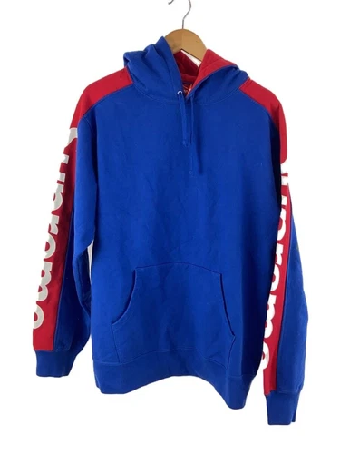 Sweat à capuche Supreme Sideline bleu L occasion