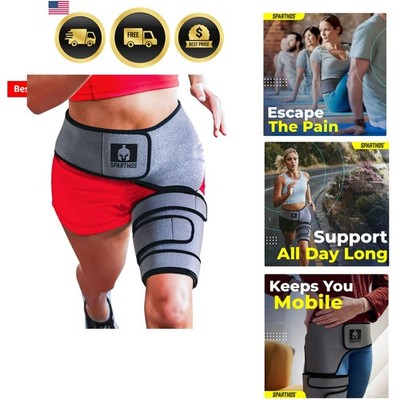 Sciatic Nerve Brace - Hip Support Belt - Sciatica, SI Joint, Hamstring Pain R...
