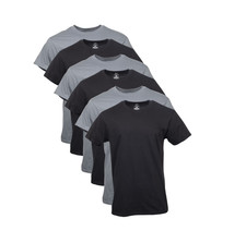 George Mens Assorted Crew T-Shirts, 6-Pack