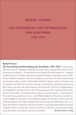 Die Entstehung und Entwicklung der Eurythmie ...
