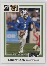 2021 Panini Chronicles Draft Picks Donruss Retro Zach Wilson #35 7u1