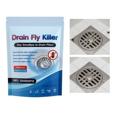 Drain Fly Killer Powder, Eliminates Drain Sewer Flies, Septic Safe
