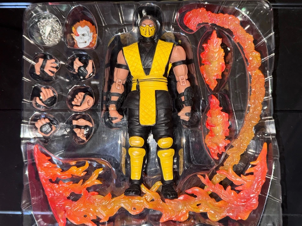 Storm Collectibles Scorpion SDCC 2020 Mortal Kombat abierto como nuevo Foto 2 de 3
