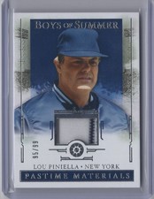 #PM-LP 2025 Boys of Summer Pastime Materials Lou Piniella Game Worn 95/99