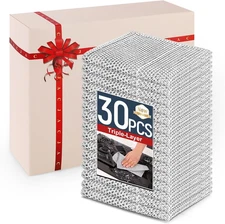 3 Layers Non Scratch Wire Dish Cleaning Supplies 30PCS - Wire Dishwashing Rag Ho