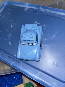 LEGO DUPLO: Big Bentley (5828); Incomplete; Missing 4 Pieces Plus Tupperware Box