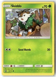 Skiddo 10/111 Common Crimson Invasion Pokemon TCG