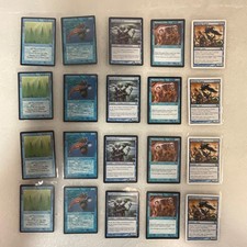 MTG Lot of 20 Blue Cards Mixed Sets Sunken City Thieving Magpie