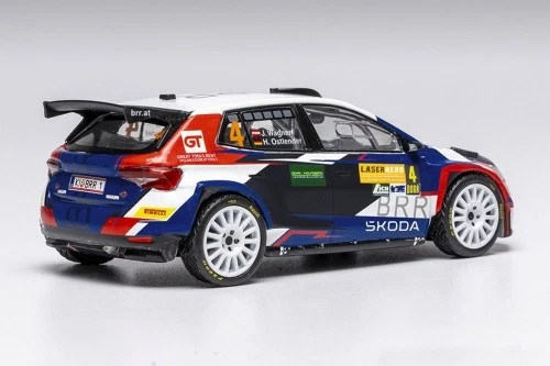 Skoda Fabia RS Rally2 Julian Wagner Lavanttal Rally 2024 1:43 IXO RAM 950 - Immagine 2 di 2