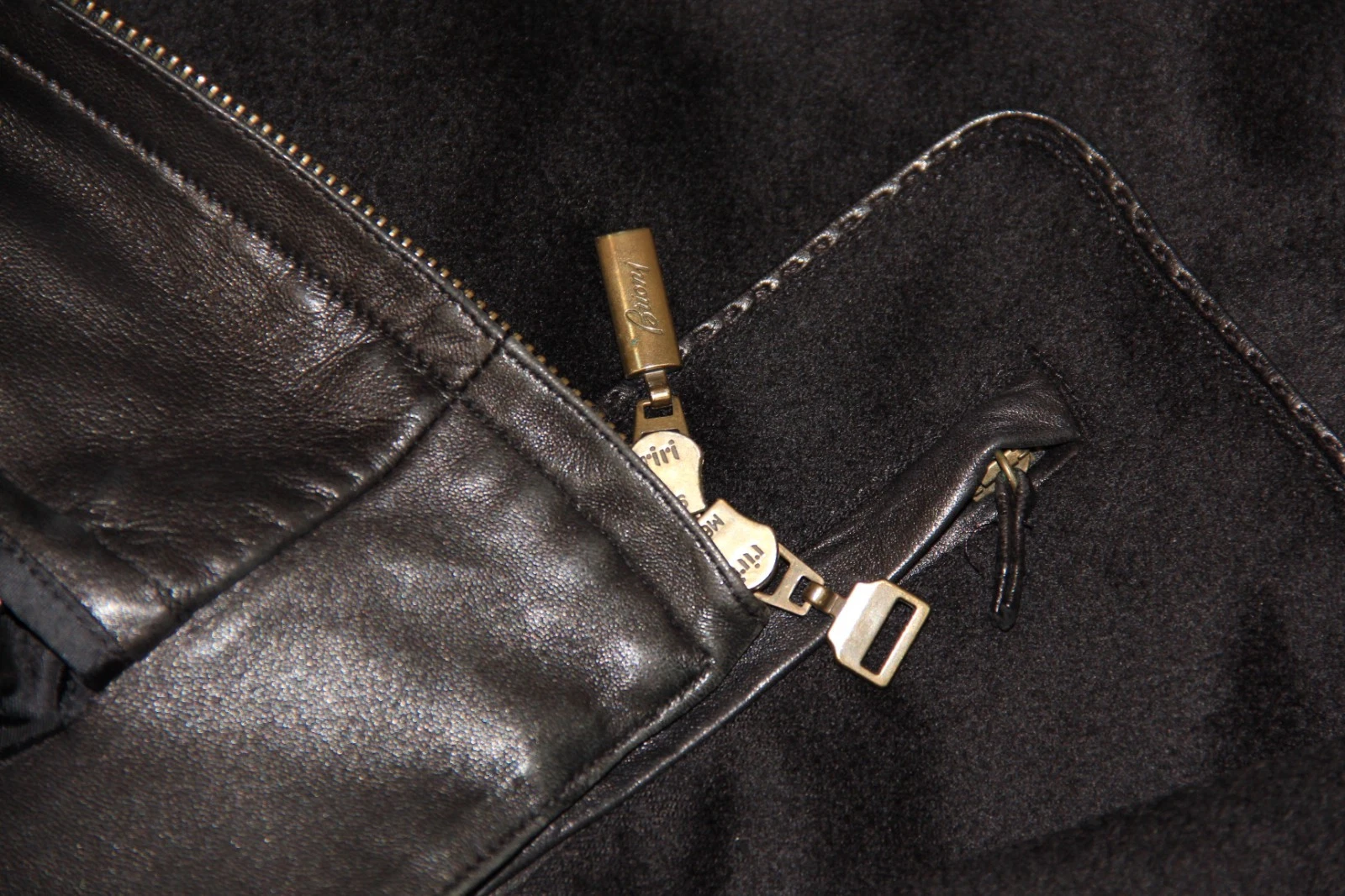 $12.995 Brioni 100% Pure Cashmere nutria fur jacket. Size 50 image 13