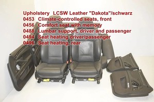 BMW F11 5er Innenausstattung Leder Komfortsitze Sitze Sitzheizung Memory schwarz