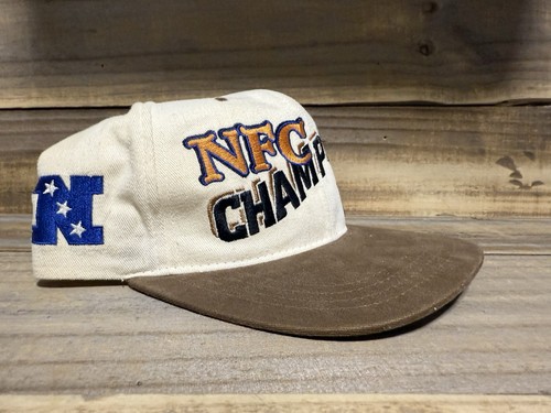 Cappello berretto snapback Dallas Cowboys NFC Championship anni 90 vintage uomo grotta raro - Foto 3 di 5