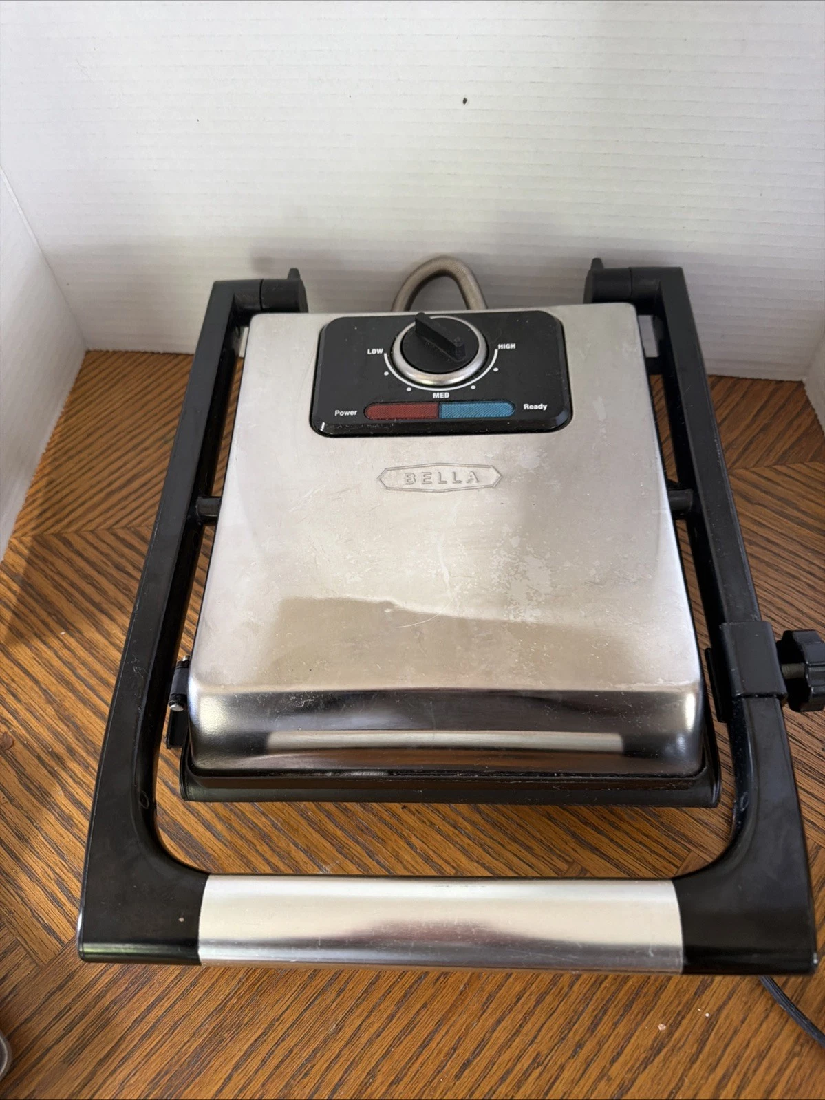 BELLA PANINI MAKER GRILL Press 1400 WATTS MODEL GH 815 Tested Works