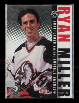 #ad 2002 03 Pacific Vanguard Ryan Miller 1650 #105 Rookie $2.99