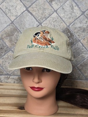 Fall Creek Falls Embroidered Cap Adjustable Strap Hat Unisex Adult OSFM Olive