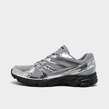 Men's Saucony Ride Millennium Casual Shoes Grey/Silver Metallic S710655 040