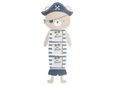 H&h Pirate Port Photo 3 Places Wooden Decorated, 6x5, 5cm