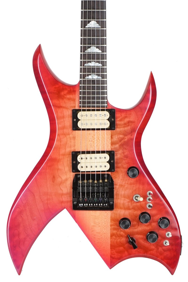 1989 B.C. Rich Bich Pearlescent Cherry Sunburst | eBay