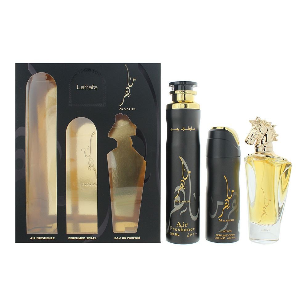 Lattafa Maahir Eau De Parfum 100Ml Gift Set - Image 3