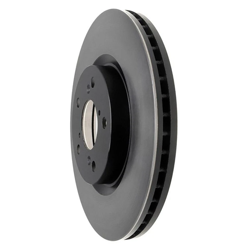 Rotores de freno delanteros + pastillas de freno de cerámica y herrajes para Honda Odyssey 2011-2014 Foto 3 de 4