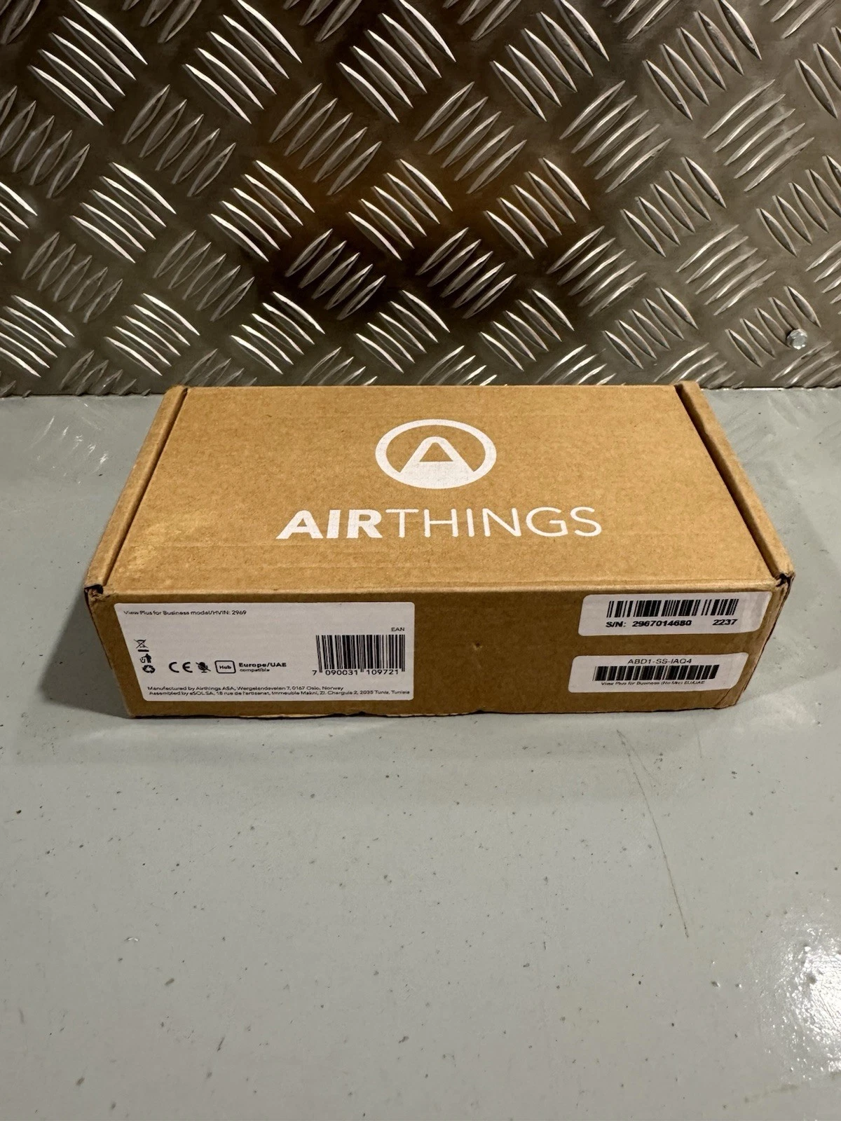 Airthings 2969 View Plus For BUSINESS Account Air Quality Monitor - Brand New