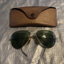 Vintage Bausch Lomb Ray-Ban 1/10 12K GF Aviators with Original Case