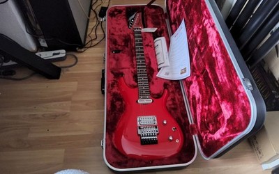Ibanez JS2480 MCR   Muscle Car Red   Top-Zustand   Sustainiac   Sammlerstück