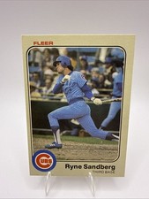1983 Fleer Baseball Card #507 Ryne Sandberg RC ROOKIE CARD NM-MT