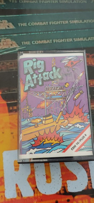 Rig Attack (TyneS 1984) Commodore 16 / Plus/4 (Tape, Box, Manual) works