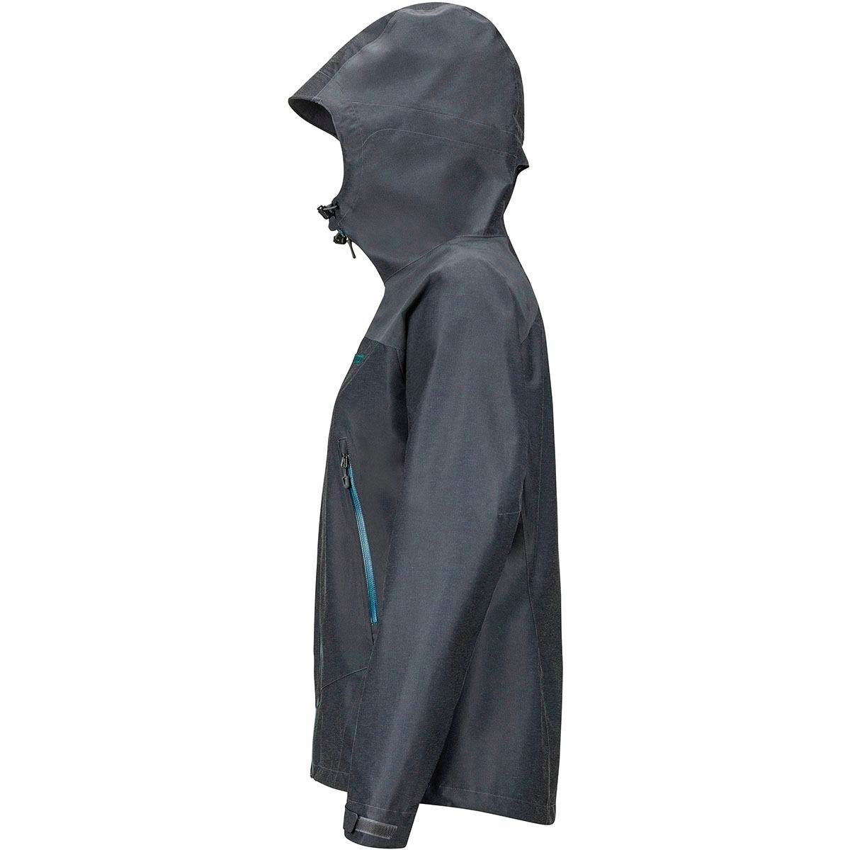 Marmot Eclipse Womans Gray  Waterproof Hooded Jac… - image 4