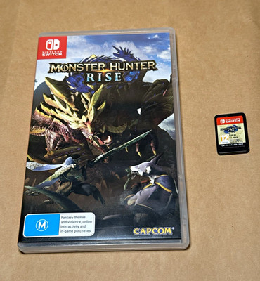 Capcom Monster Hunter Rise (Nintendo Switch) M-Rated, Online Play, Purchases