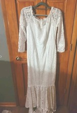 Womens Lace Wedding Dress