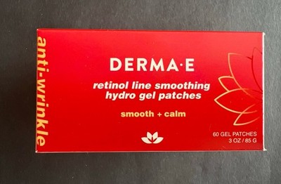 Derma E Retinol Line Smoothing Hydro Gel Patches Smooth + Calm ~Brand New~