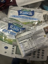 3 PACKS OF HIDDEN VALLEY RANCH 3.2 OZ MAKES 1 GALLON SAUCE MIX -  12/2026 date